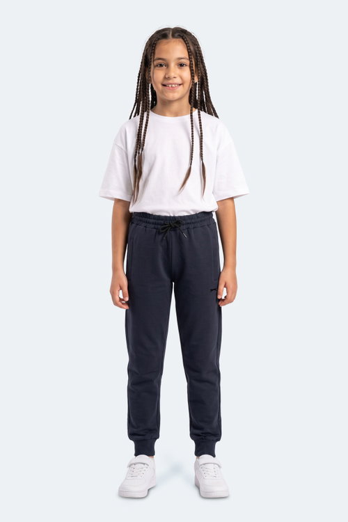 Slazenger PEGGY Unisex Lacivert Eşofman Altı