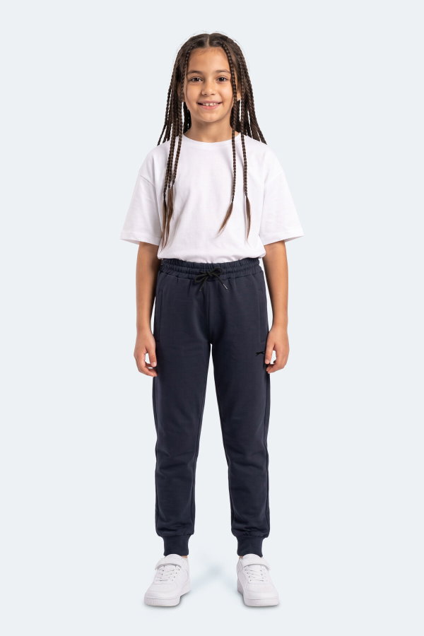 Slazenger PEGGY Unisex Lacivert Eşofman Altı