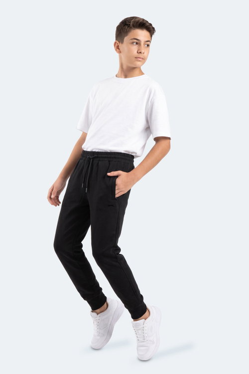 Slazenger PEGGY Unisex Siyah Eşofman Altı