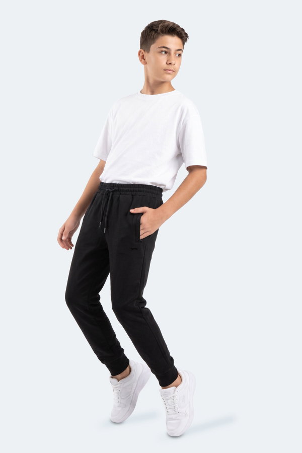 Slazenger PEGGY Unisex Siyah Eşofman Altı