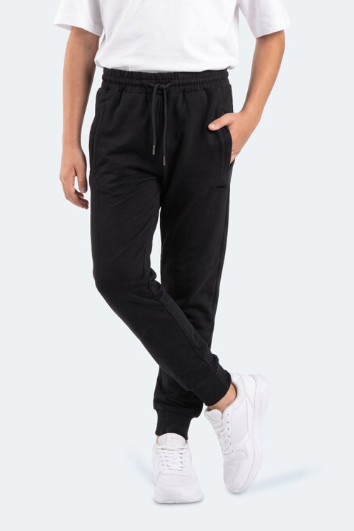 Slazenger PEGGY Unisex Siyah Eşofman Altı