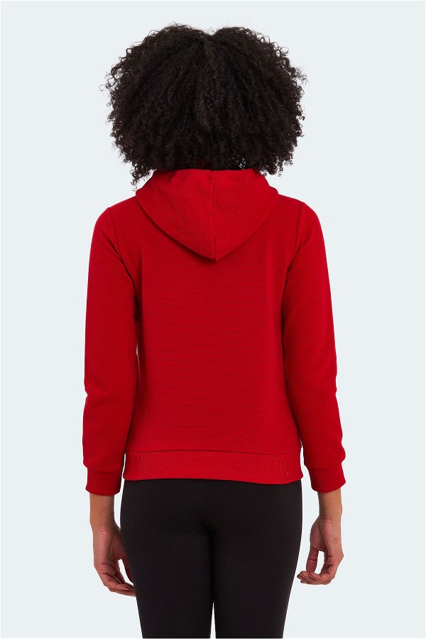 Slazenger PEMA I Kadın Sweatshirt Kırmızı