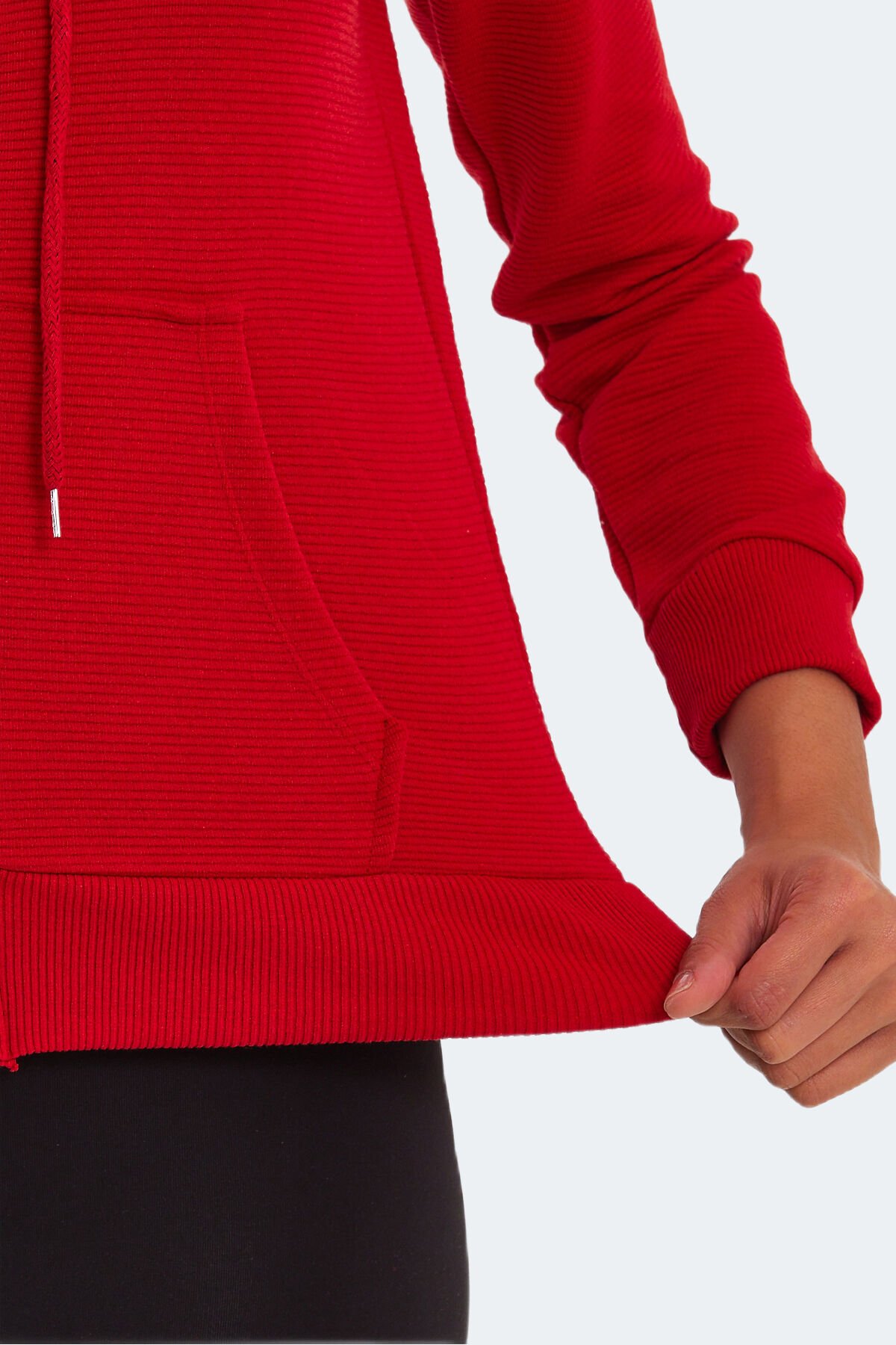Slazenger PEMA I Kadın Sweatshirt Kırmızı - Thumbnail