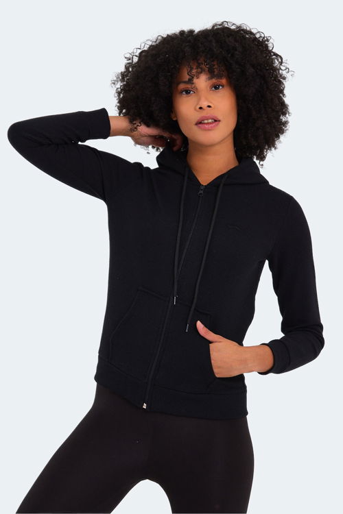 Slazenger PEMA I Kadın Sweatshirt Siyah