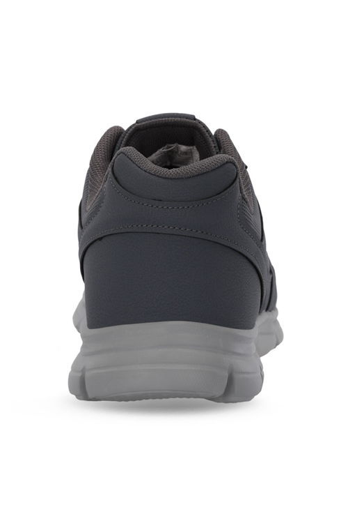 Slazenger PERA Büyük Beden Erkek Sneaker Ayakkabı Koyu Gri