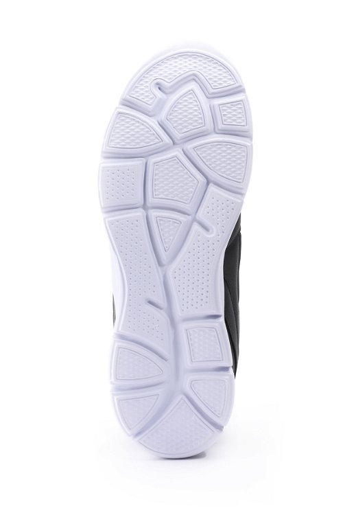 Slazenger PERA Büyük Beden Sneaker Erkek Ayakkabı Siyah / Beyaz