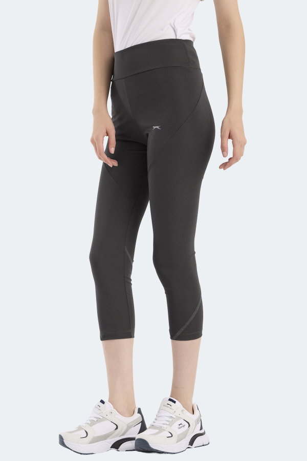 Slazenger PEREDURA IN Kadın Yüksek Bel Antrasit Tayt