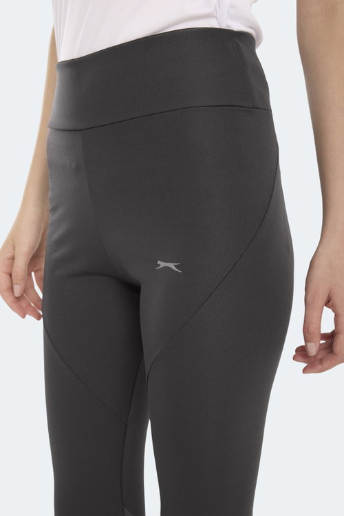 Slazenger PEREDURA IN Kadın Yüksek Bel Antrasit Tayt