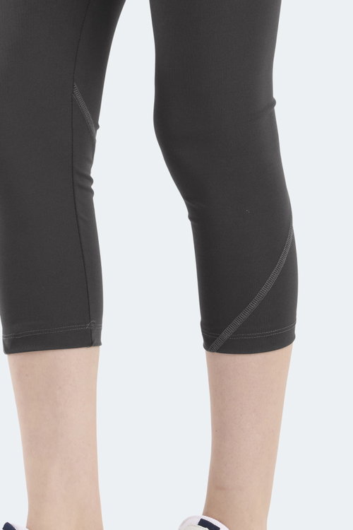 Slazenger PEREDURA IN Kadın Yüksek Bel Antrasit Tayt