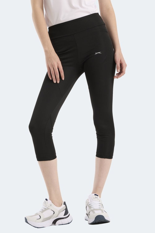 Slazenger PEREDURA IN Kadın Yüksek Bel Siyah Tayt