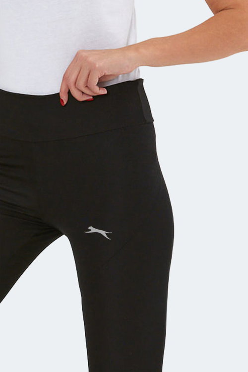 Slazenger PEREDURA IN Kadın Yüksek Bel Siyah Tayt