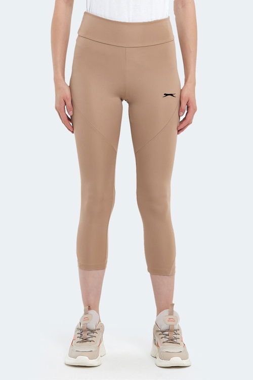Slazenger PEREDURA IN Kadın Fitness Tayt Vizon