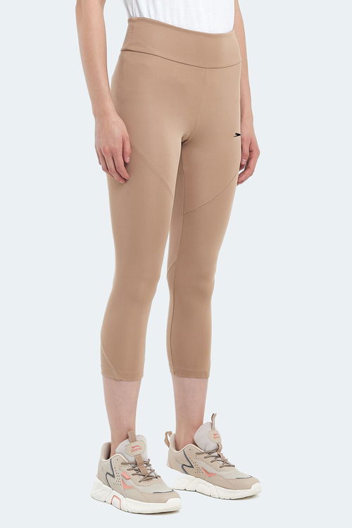 Slazenger PEREDURA IN Kadın Fitness Tayt Vizon