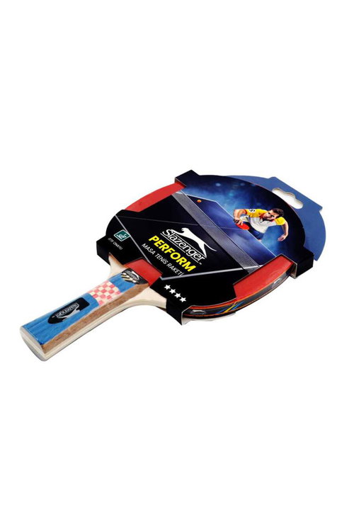 Slazenger Perform ITTF Onaylı Masa Tenis Raketi (4 Star) Unisex Kırmızı Masa Tenisi Raketi