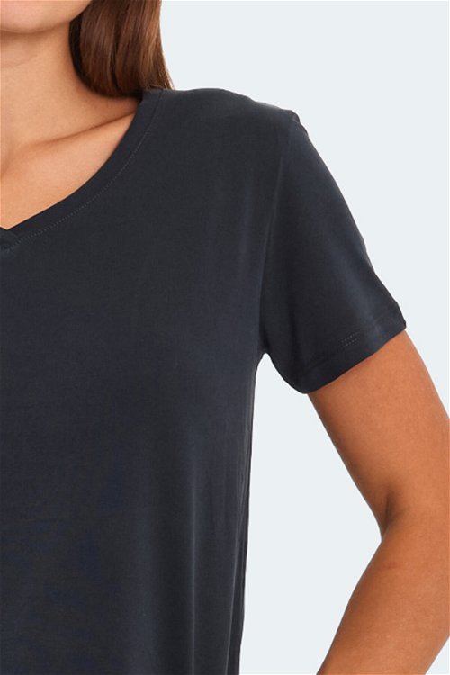 Slazenger PERICAS Kadın T-Shirt Siyah