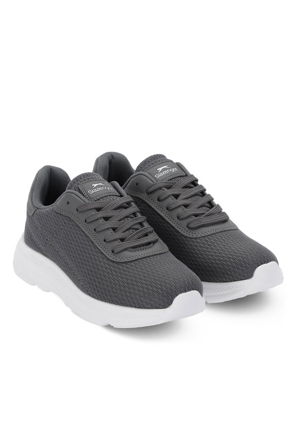 Slazenger PERONIX Erkek Koyu Gri Koşu & Yürüyüş Spor Ayakkabısı