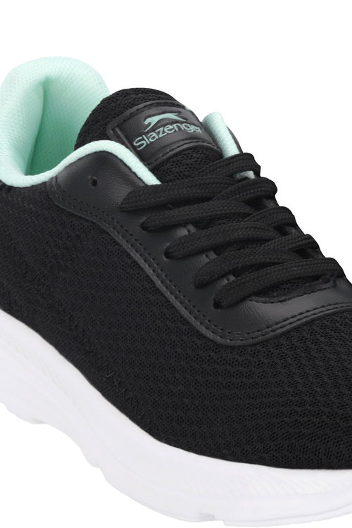 Slazenger PERONIX Kadın Siyah / Beyaz Koşu & Yürüyüş Spor Ayakkabısı