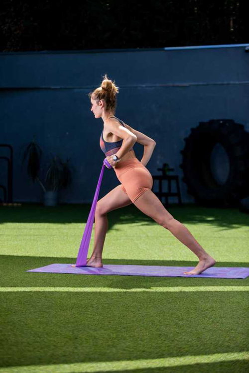 Slazenger Pilates Band Heavy (Ucu Açık) Unisex STD Pilates Aksesuarları