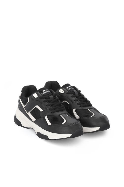 Slazenger PINEAPPLE I Kadın Siyah / Beyaz Günlük Spor Ayakkabısı