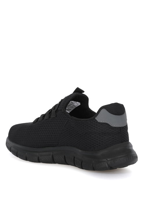 Slazenger PINEDA I Erkek Siyah / Siyah Koşu & Yürüyüş Spor Ayakkabısı