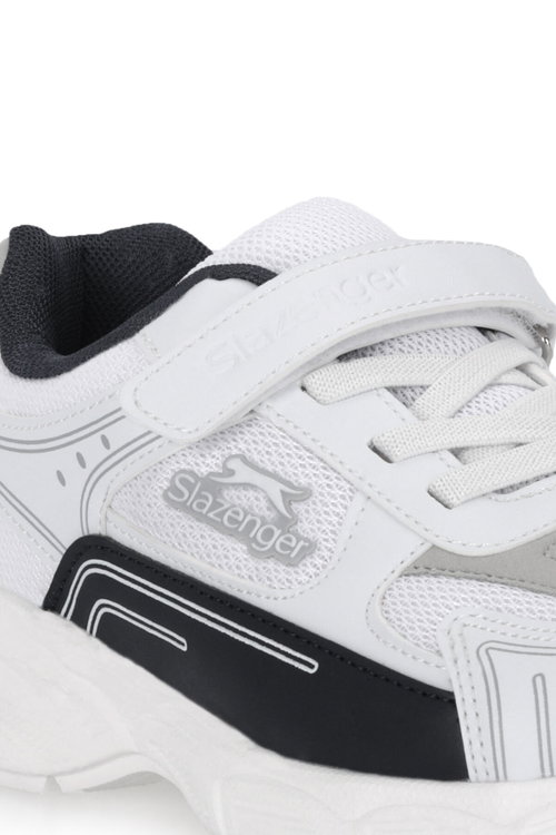 Slazenger PIRUS Unisex Çocuk Beyaz / Lacivert Günlük Spor Ayakkabısı