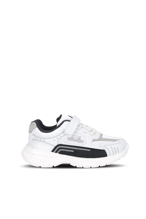 Slazenger PIRUS Unisex Çocuk Beyaz / Lacivert Günlük Spor Ayakkabısı