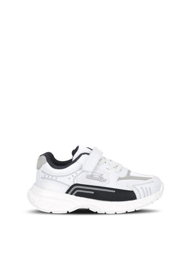 Slazenger PIRUS Unisex Çocuk Beyaz / Lacivert Günlük Spor Ayakkabısı