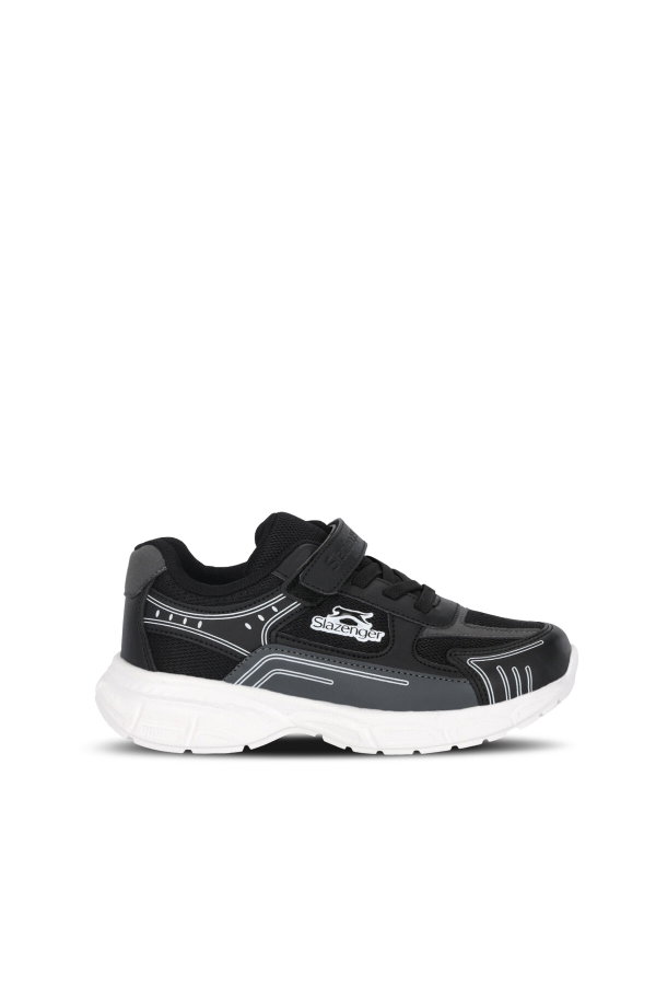 Slazenger PIRUS Unisex Çocuk Siyah / Beyaz Günlük Spor Ayakkabısı