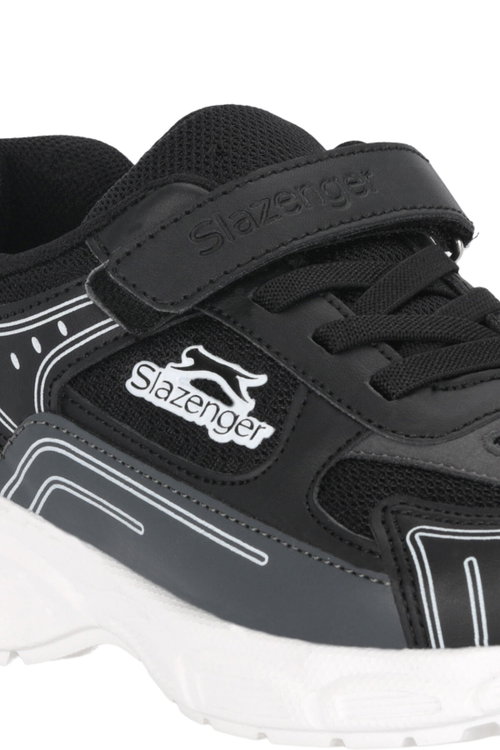 Slazenger PIRUS Unisex Çocuk Siyah / Beyaz Günlük Spor Ayakkabısı