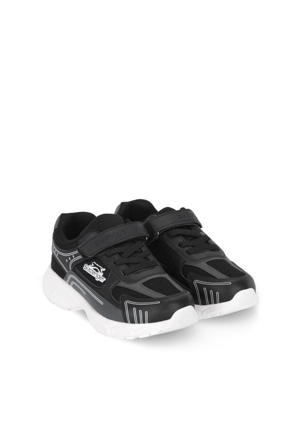 Slazenger PIRUS Unisex Çocuk Siyah / Beyaz Günlük Spor Ayakkabısı
