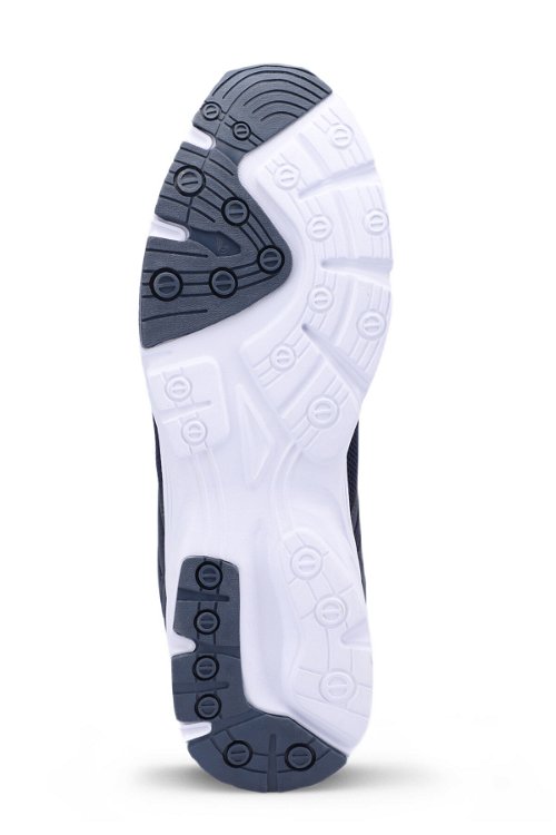 PLANE Büyük Beden Sneaker Erkek Ayakkabı Lacivert / Beyaz