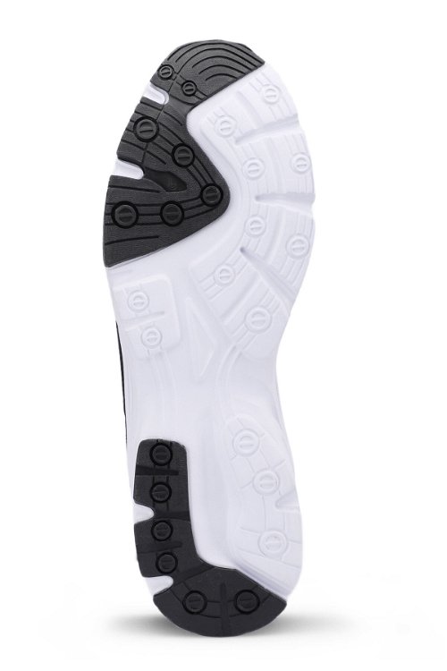 Slazenger PLANE Büyük Beden Sneaker Erkek Ayakkabı Siyah / Beyaz