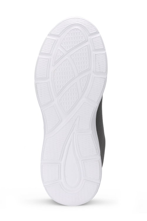 Slazenger PLANK I Erkek Büyük Beden Koyu Gri Koşu & Yürüyüş Spor Ayakkabısı