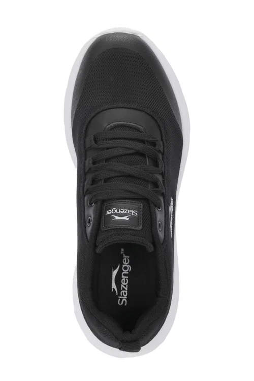 Slazenger PLANK I Erkek Büyük Beden Siyah / Beyaz Koşu & Yürüyüş Spor Ayakkabısı