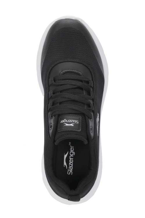Slazenger PLANK I Erkek Siyah / Beyaz Koşu & Yürüyüş Spor Ayakkabısı