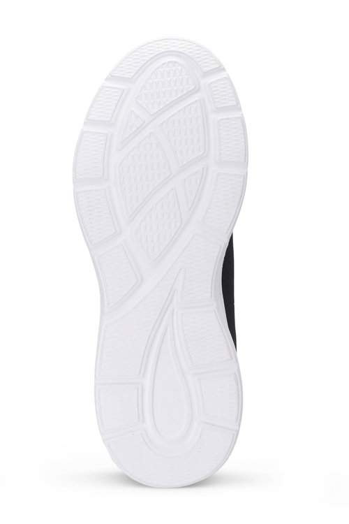 Slazenger PLANK I Erkek Siyah / Beyaz Koşu & Yürüyüş Spor Ayakkabısı