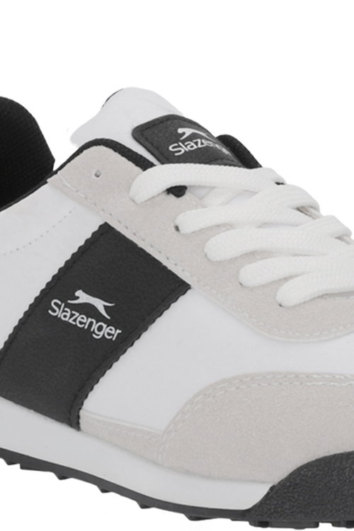 Slazenger PLATIN I Erkek Beyaz / Siyah Günlük Spor Ayakkabısı