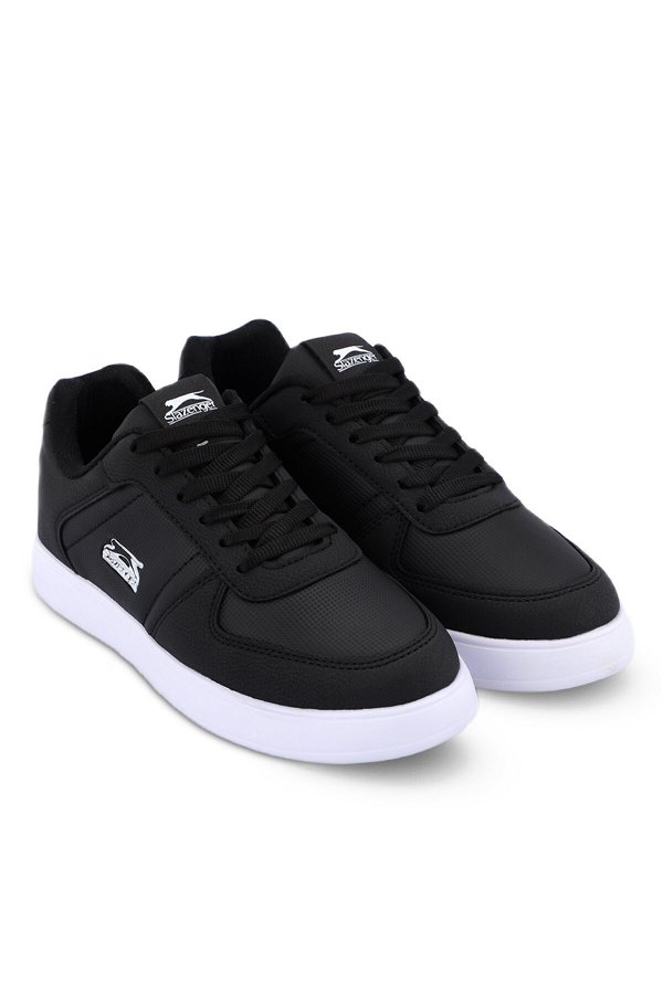 Slazenger POINT NEW I Sneaker Erkek Ayakkabı Siyah / Beyaz