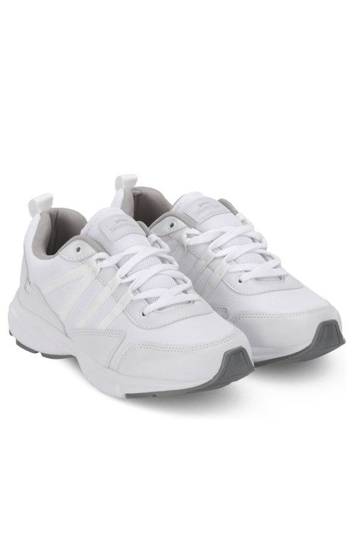 Slazenger POLISH I Erkek Beyaz Koşu & Yürüyüş Spor Ayakkabısı