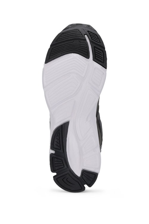 Slazenger POLISH I Erkek Büyük Beden Siyah / Beyaz Koşu & Yürüyüş Spor Ayakkabısı