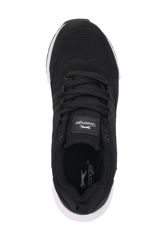 Slazenger POLISH I Kadın Siyah / Beyaz Koşu & Yürüyüş Spor Ayakkabısı
