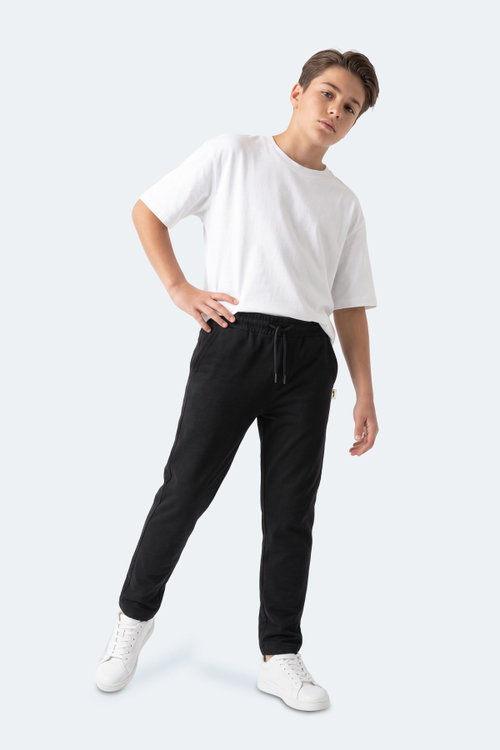 Slazenger POLLY Unisex Çocuk Siyah Eşofman Altı