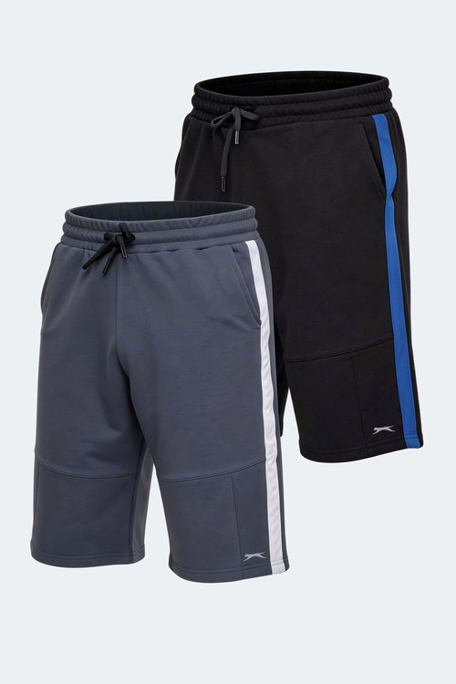 Slazenger POLONA 2 Lİ SET Erkek Cepli Kapri Şort