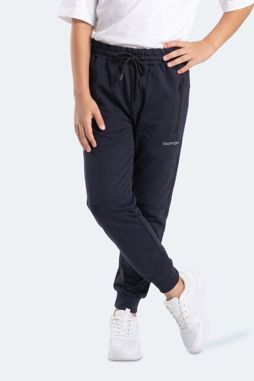 Slazenger PRIMO Unisex Çocuk Lacivert Eşofman Altı