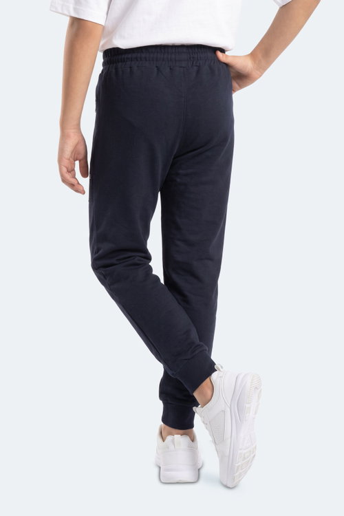Slazenger PRIMO Unisex Çocuk Lacivert Eşofman Altı