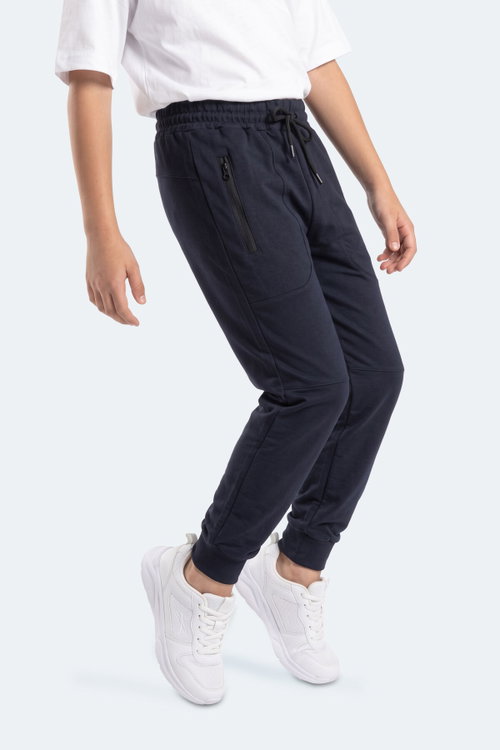 Slazenger PRIMO Unisex Çocuk Lacivert Eşofman Altı