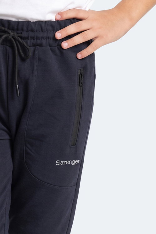 Slazenger PRIMO Unisex Çocuk Lacivert Eşofman Altı