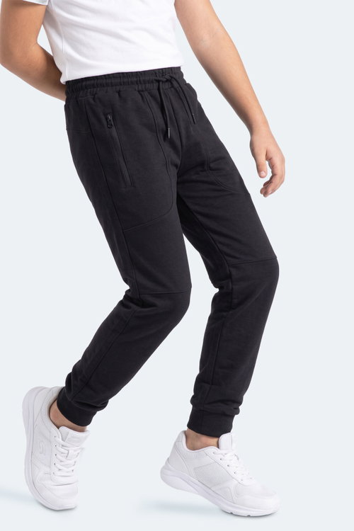 Slazenger PRIMO Unisex Çocuk Siyah Eşofman Altı