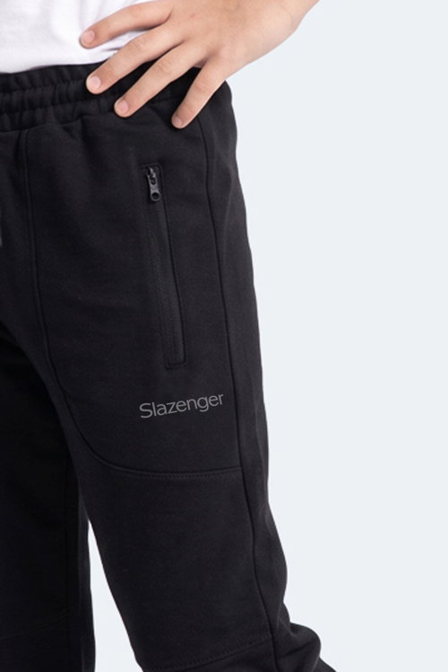 Slazenger PRIMO Unisex Çocuk Siyah Eşofman Altı