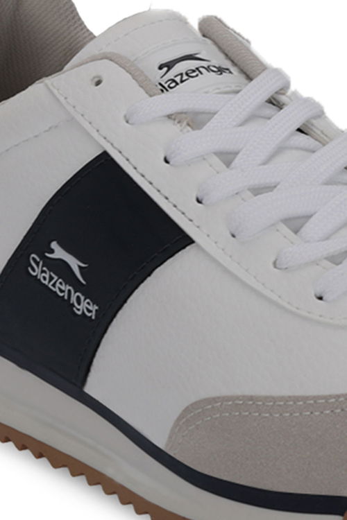 Slazenger PROOF I Erkek Beyaz / Lacivert Günlük Spor Ayakkabısı